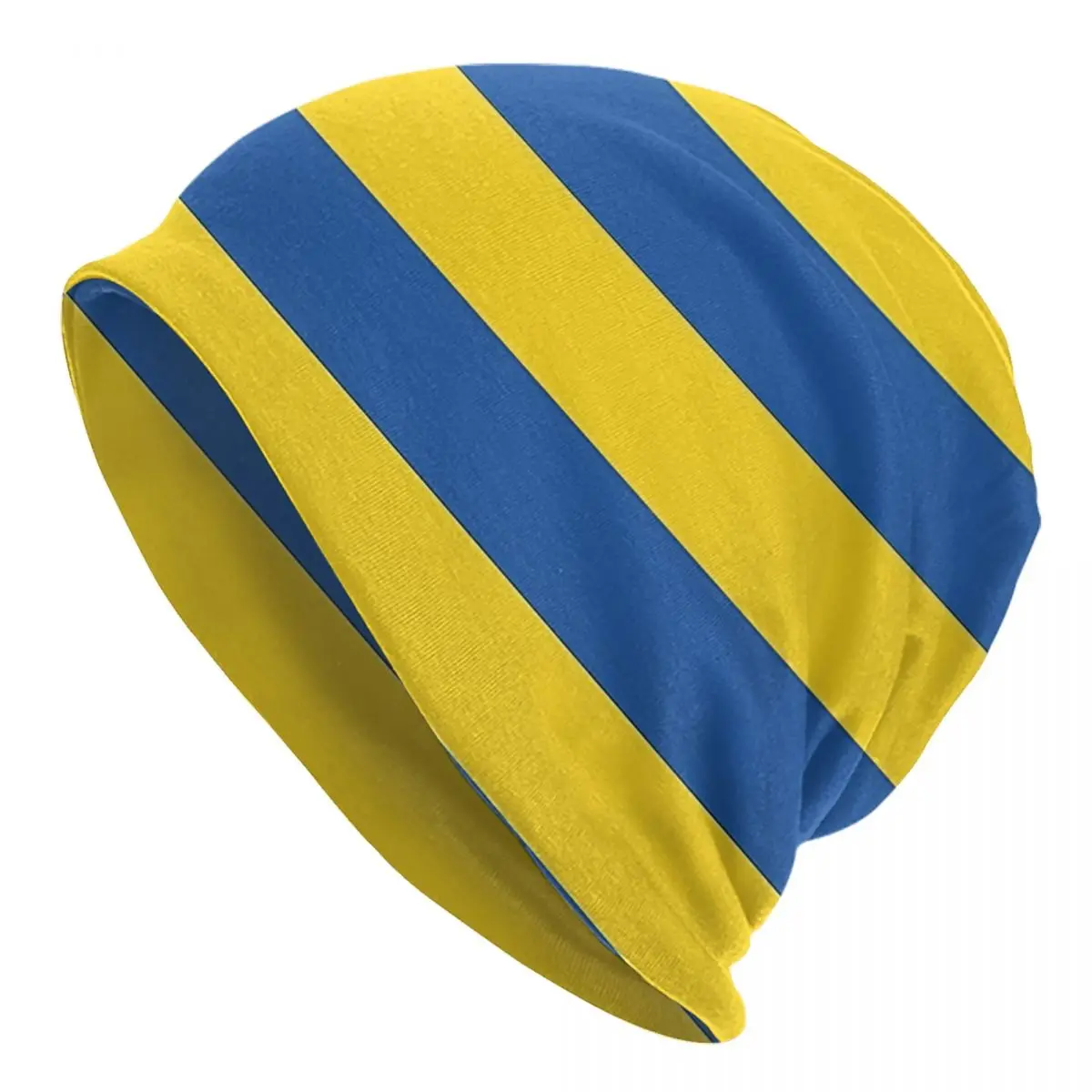 Flag Of Ukraine Adult Men's Women's Knit Hat Keep warm winter Funny knitted hat