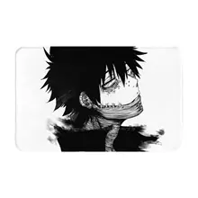 Dabi 3D 소프트 미끄럼 방지 매트 러그 카펫 발 패드, Dabi Bnha Mha 애니메이션 캐릭터 Dabi Boku No Hero Boku No Hero 아카데미 다비 잉크