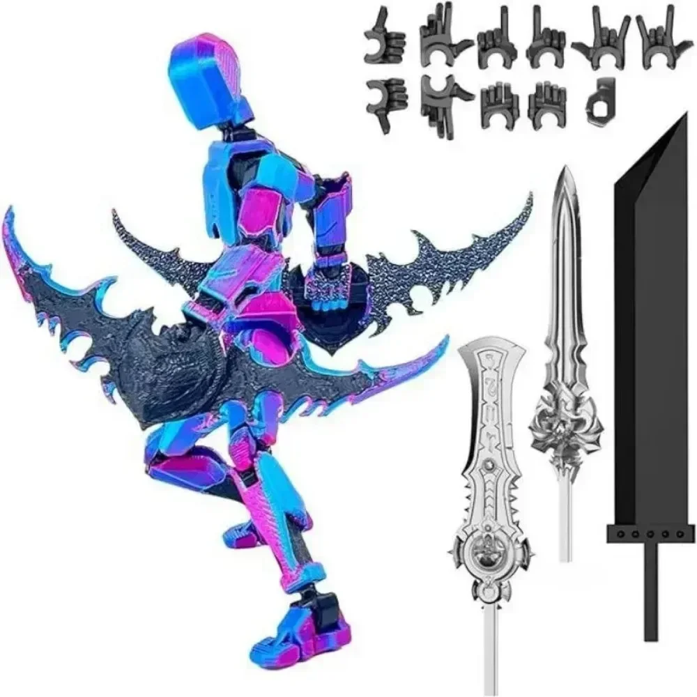 Новинка 2025 года собранный набор фигурок гигантский меч Титан робот фигурка