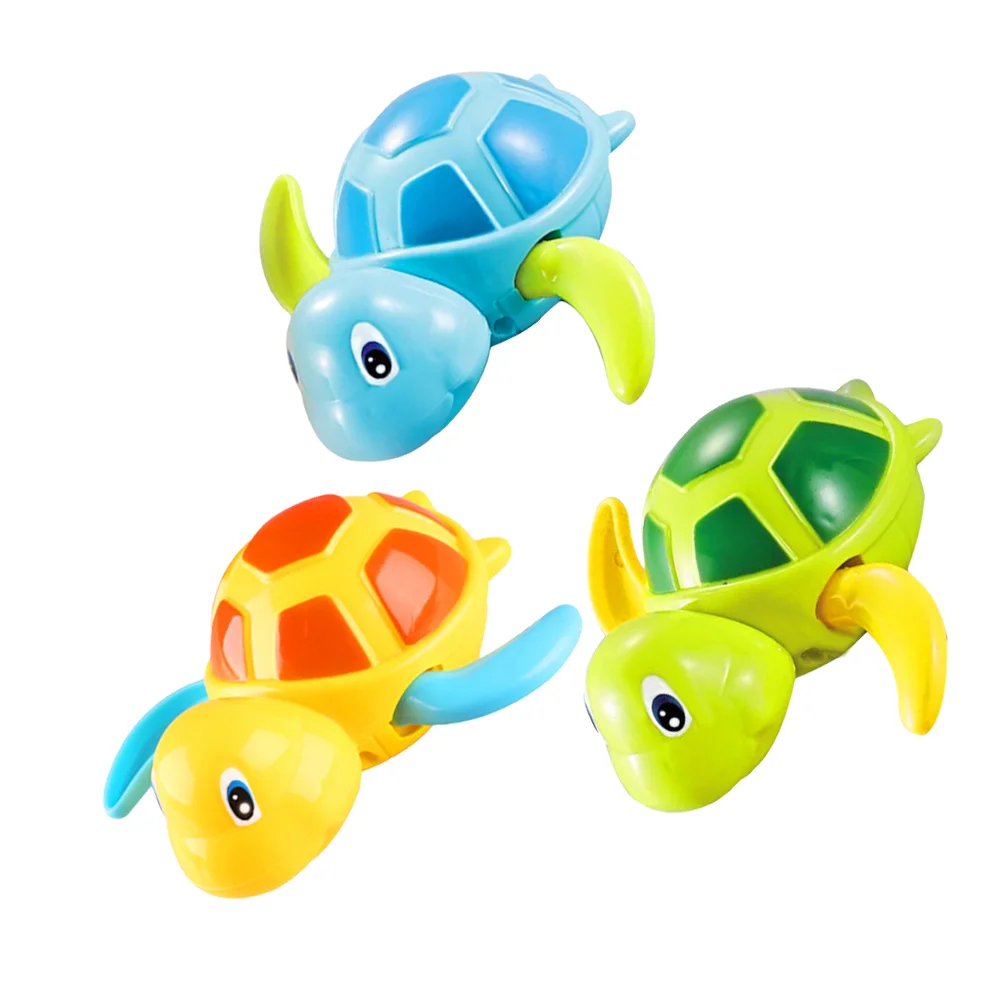 

Playing Water Wind-up Toy Childrens Toys Funny Clockwork Bath Turtle Bathing Cartoon Baby Abs Shower Playthings