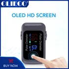 Пульсоксиметр OLIECO портативный на палец, миниатюрный измеритель уровня кислорода в крови, SPO2 PR, с Bluetooth, для Android и iOS