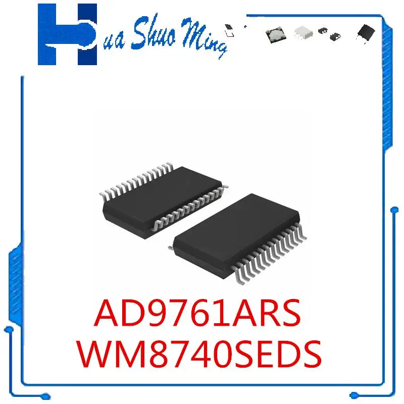 5 шт./партия WM8740SEDS WM8740 AD9761ARS AD9761ARSZ SSOP-28