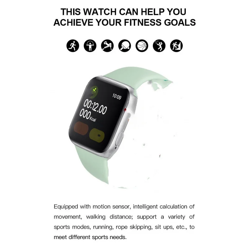 

Multi-color Watch 8 Series T500 Smartwatch Bluetooth Talk Music Player Supports waterproof LED touch screen SMS function Watch