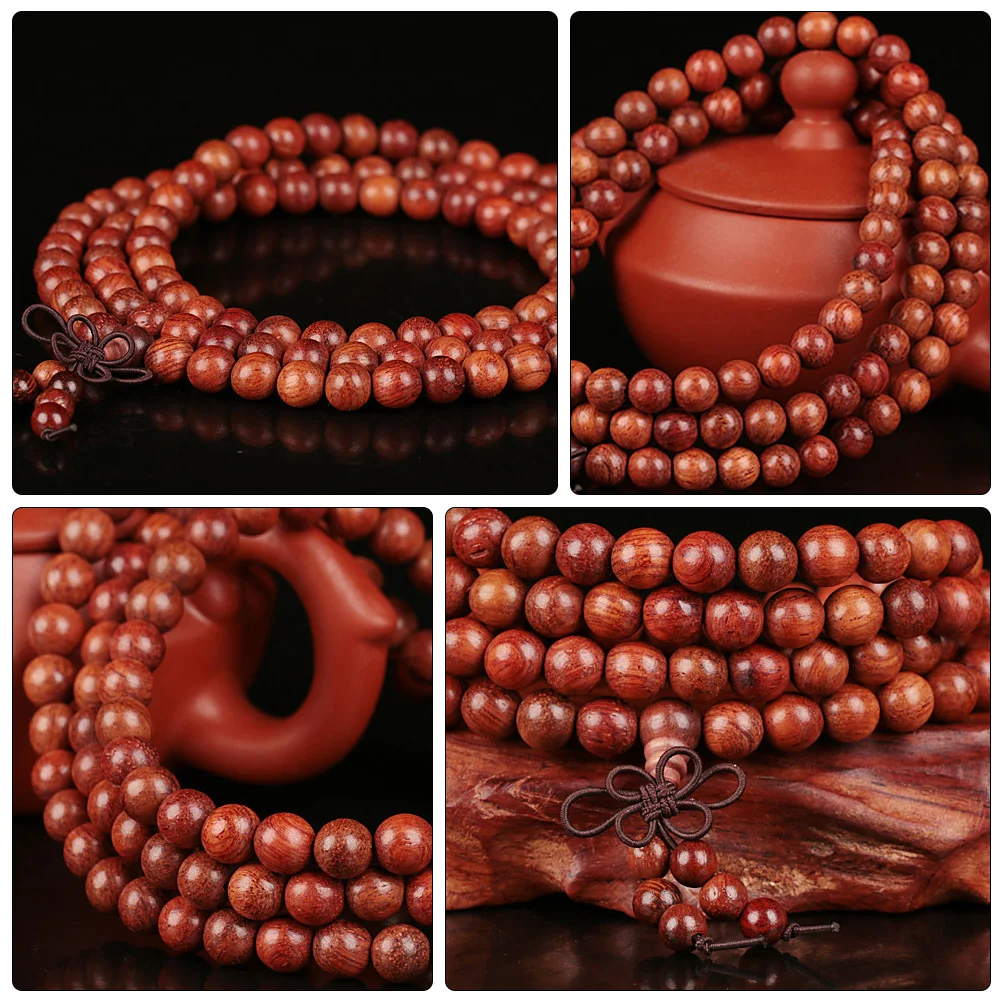 Браслет с четками браслет из бисера цепочка на запястье деревянные браслеты