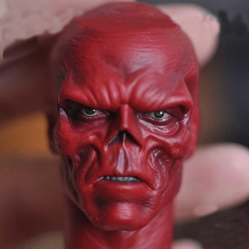 

1:6 Scale Model Figure Accessory Hugo Weaving Headsculpt Captain A Red Skull Johann Shmidt For 12 Inch Action Figure Male Body