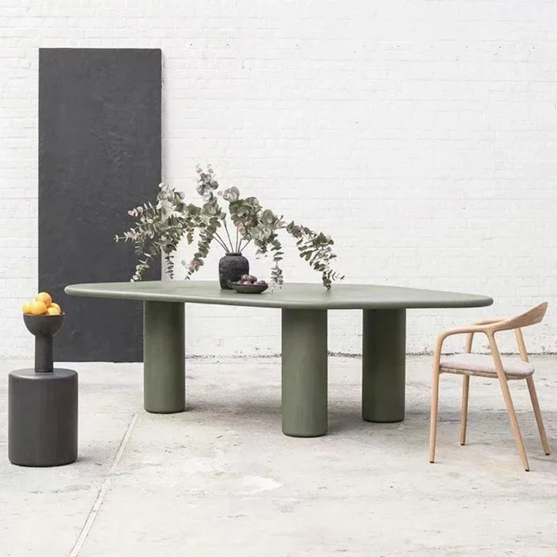 Wolken-Esstisch leiser Wind Nesteell Geformter Cremefarbener Windtisch классический дизайнер desezionero-Konferenztisches