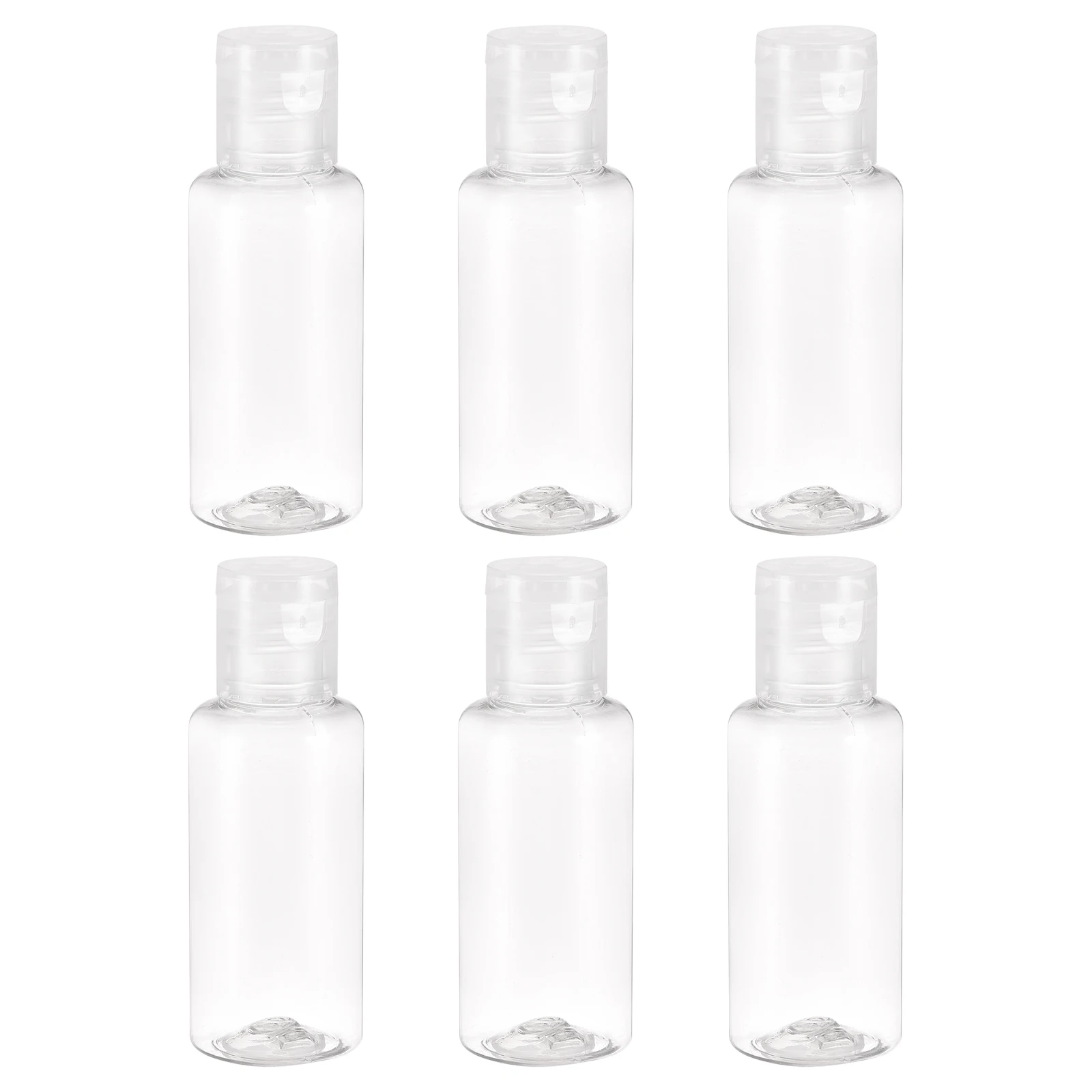 

Uxcell Plastic Travel Bottles Empty Containers with Flip Cap for Hair Oils, Shampoo, Liquid, 30ml, Clear Pack of 24