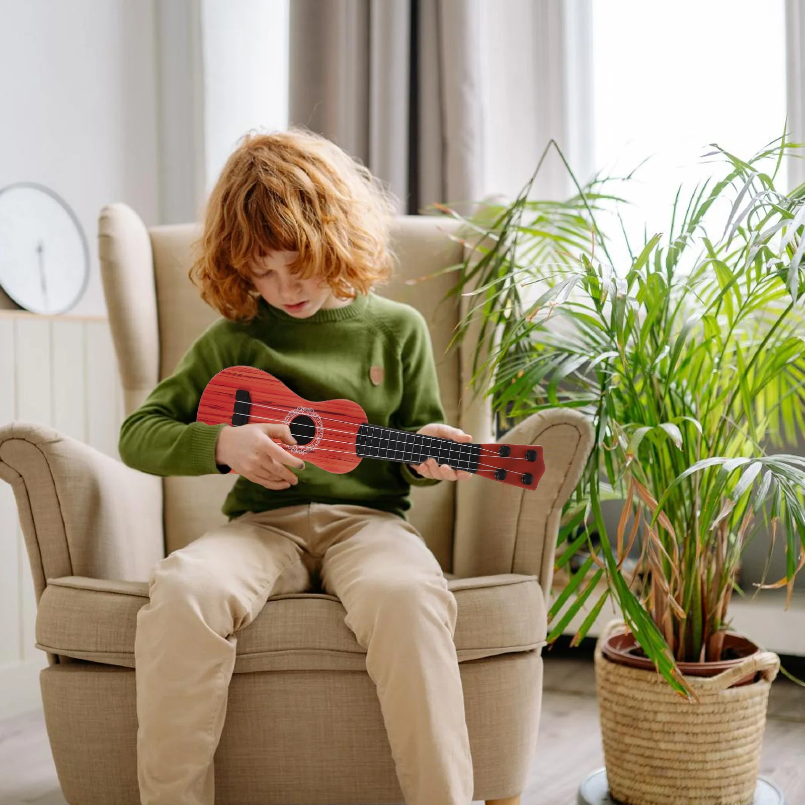 Гавайская гитара музыкальный инструмент укулеле акустическая маленькая