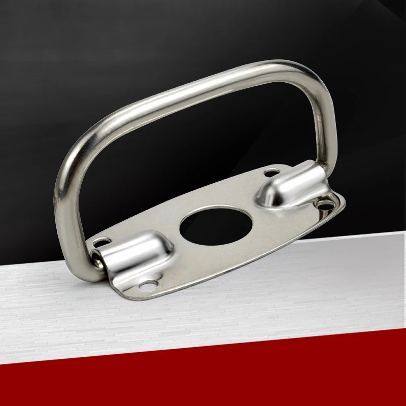 

Folding Handle 304 Stainless Steel Industrial Equipment Box Air Box Handle Tool Box G Barn Door Handle Cabinet Drawer Handles