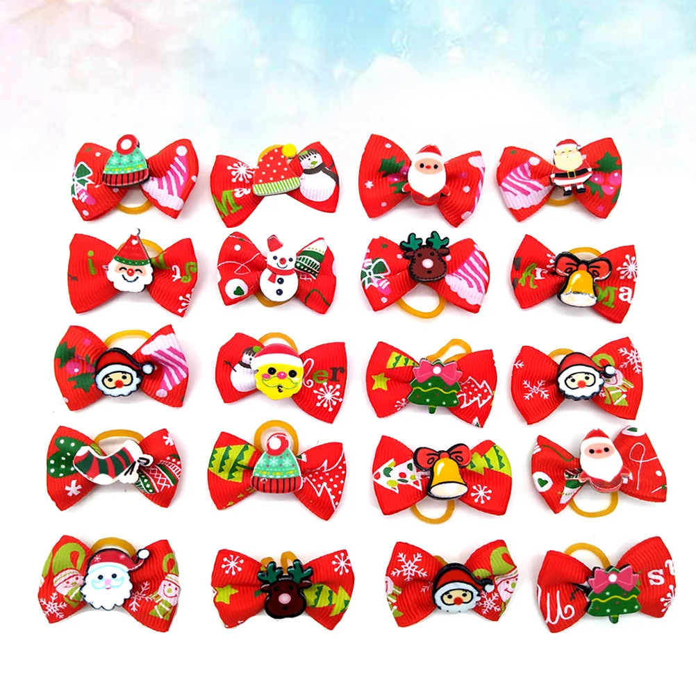 

Hair Dog Accessories Bows Dogsbow Girls Bands Small Band Puppy Hairbows Rubber Tie Petclips Ear Headwear Headdresskids
