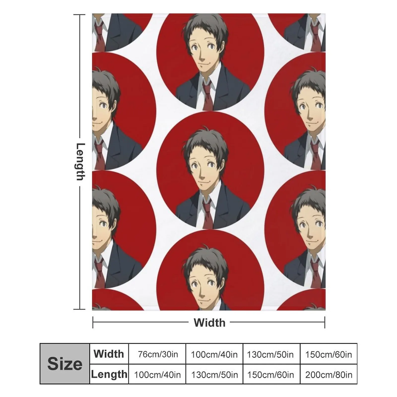 Одеяло с портретом Адачи большие одеяла для детских одеял