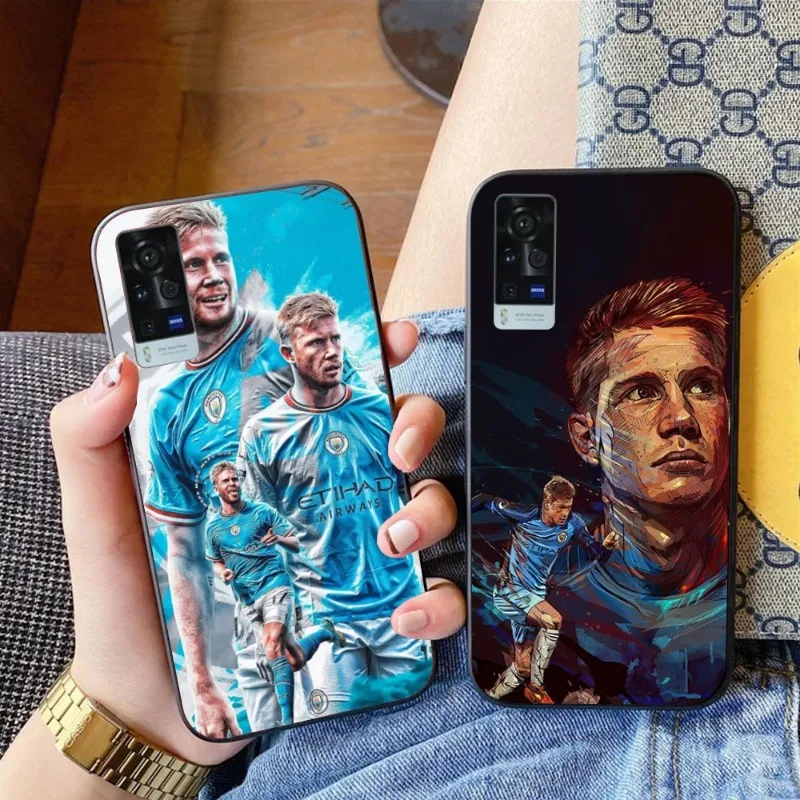 Мягкий черный чехол для телефона Kevin De Bruyne чехол для телефона для VIVO Y95 Y93 Y31 Y20 V19 V17 V15 Pro X60 NEX