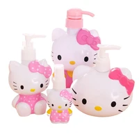 kawaii sanrio cute character kitty travel portable press bottle doraemon lotion spray bottle perfume spray bottle toys for girls