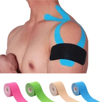 2 55cm5m elastic kinesiology tape elastic tape muscle pain relief sports recovery knee pads for gym kinesiology