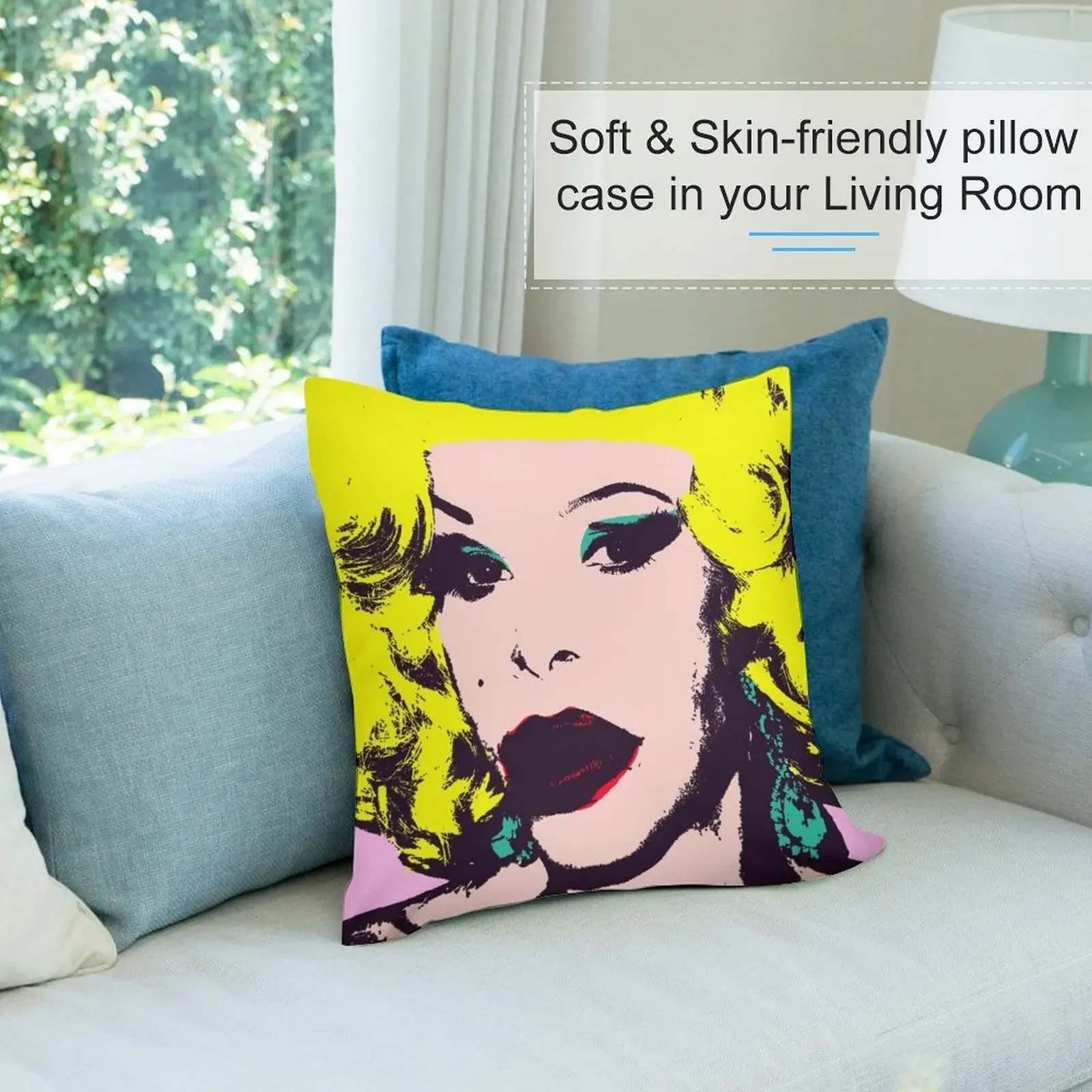 Декоративная подушка Amanda Lepore в клетку декоративные подушки для дивана гостиной