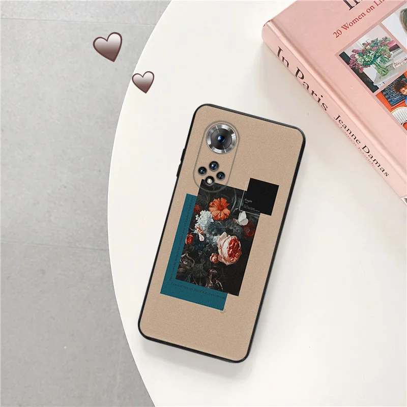 Черный чехол с защитой от падений для телефона Honor X9 X8 X7 X6 X40 X40i Play6T 6C 9A Magic4 70 60 50 30i 20