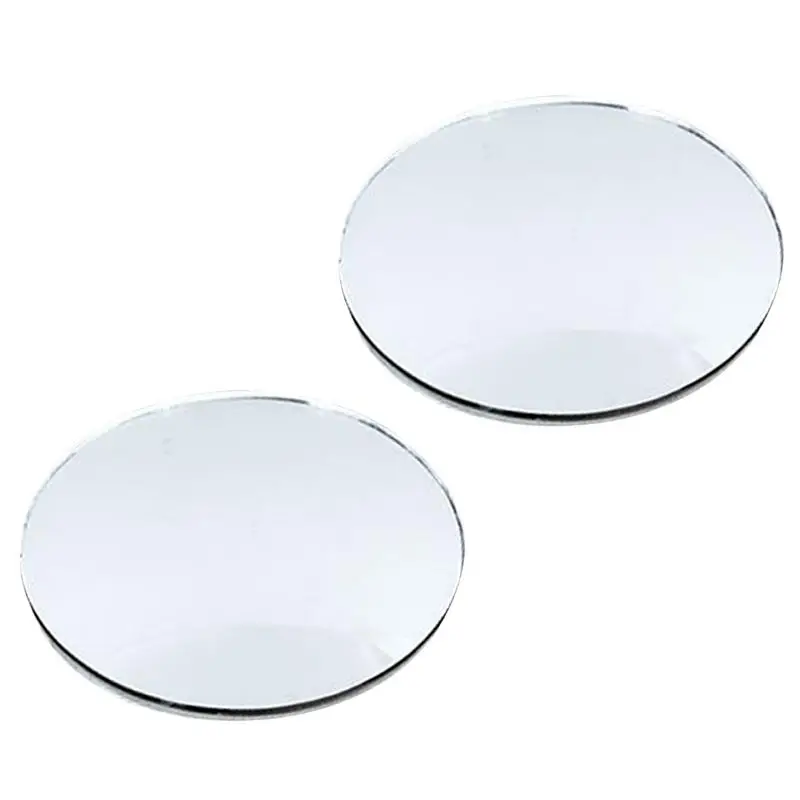 

Blind Spot Mirror Glass Round Convex Blind Spot Mirrors 360 Degree Rotate Frameless Car Rear View Mirrors For Vehicles Stick-on