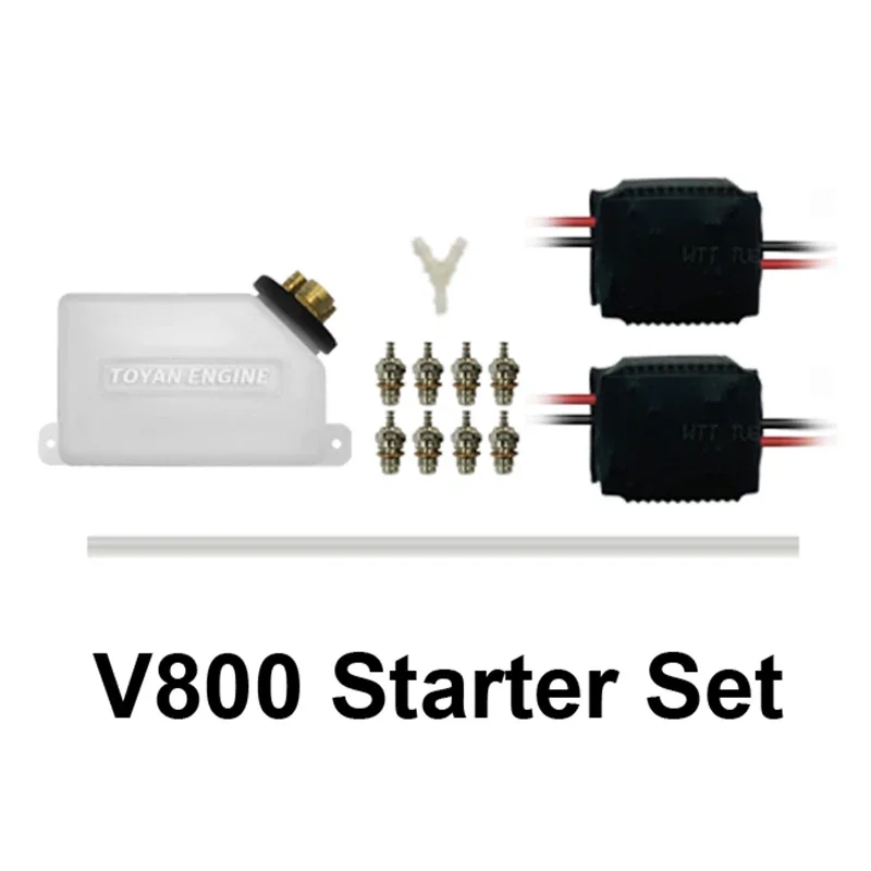 Стартовый комплект двигателя TOYAN для L200/ L400/ V400/ V800/ метанола/ Резервуар воды/ Свеча