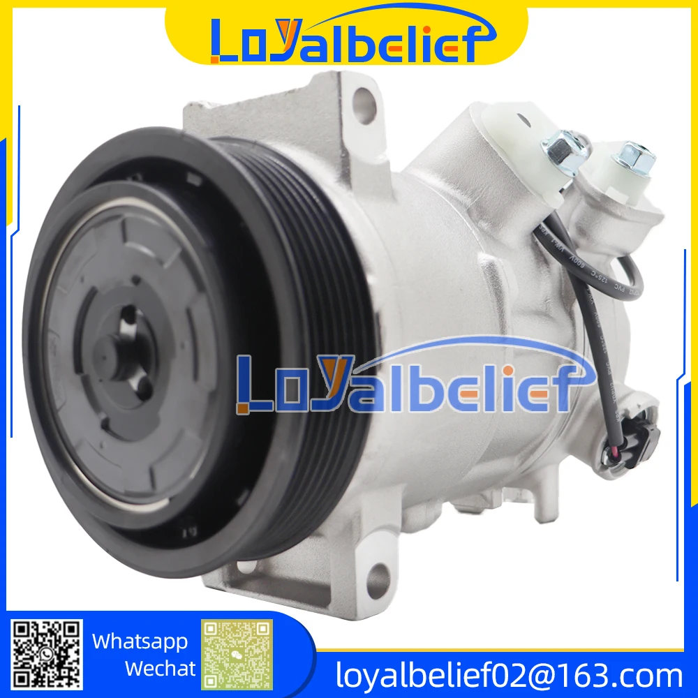 Фото Компрессор кондиционера 6SEU16C для Jeep Patriot Compass Dodge Caliber 2009-2015 гг., артикулы 55111610AB, RL111610AB, 447150-0751, 55111610AC №1