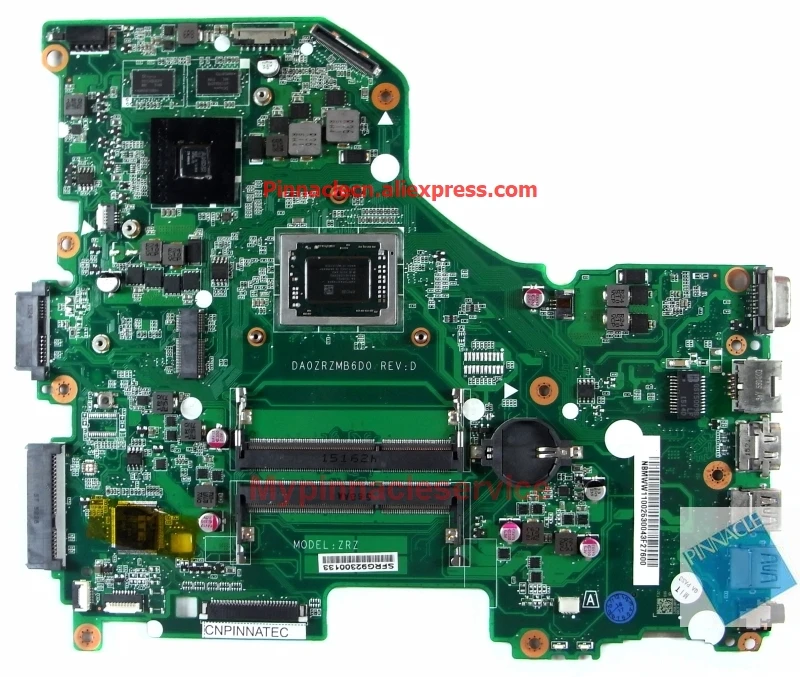 

NBMWW11002 материнская плата для acer Asipre E5-552G A10-8700P DA0ZRZMB6D0