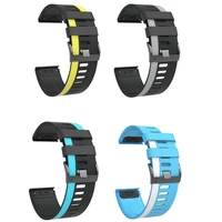 new 22mm 26mm silicone smartwatch straps for garmin fenix 6x 6x progarmin fenix 56 pro bracelet garmin fenix 56 strap