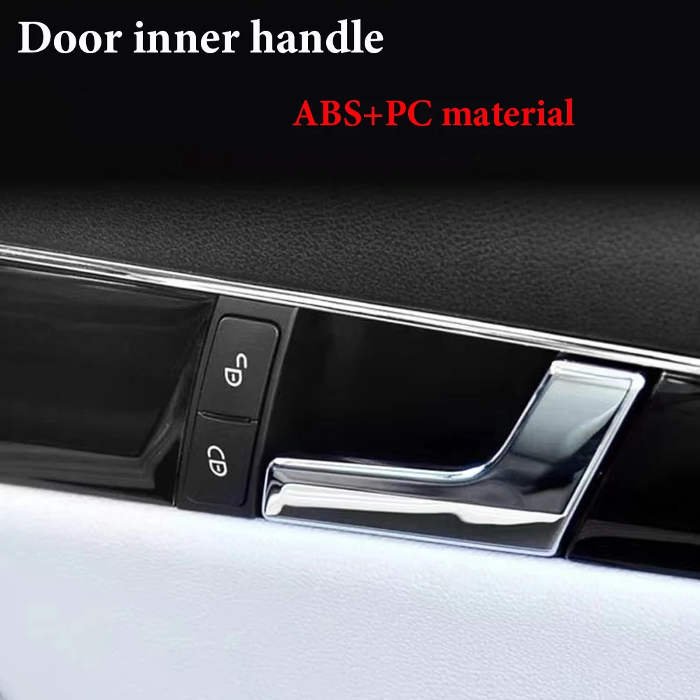 

Дверные ручки для стайлинга автомобиля, ручка для внутренней панели двери, накладная крышка, хромированный матовый корпус для Mercedes-Benz C-Class W204 GLK