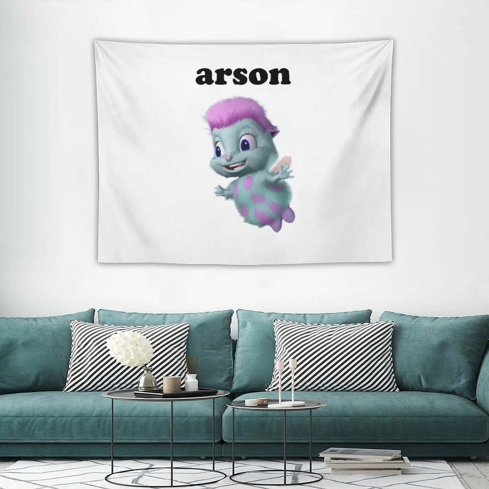 Bibble Arson Meme Fairytopia Гобелен Декоративная настенная роспись Домашние украшения
