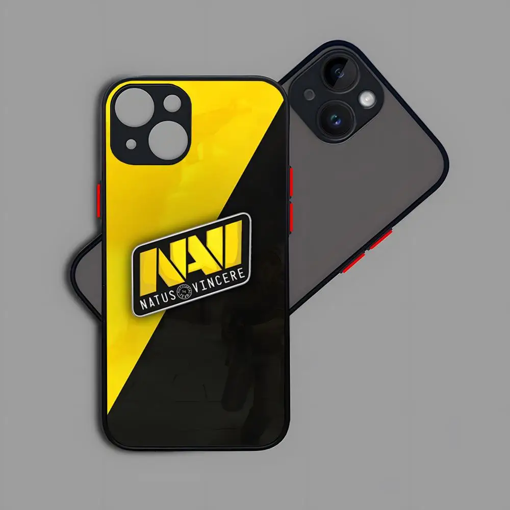 Чехол для телефона Natus Vincere Navi матовый прозрачный 16 15 IPhone 12 11 13 14 Pro Max 8 Plus задняя