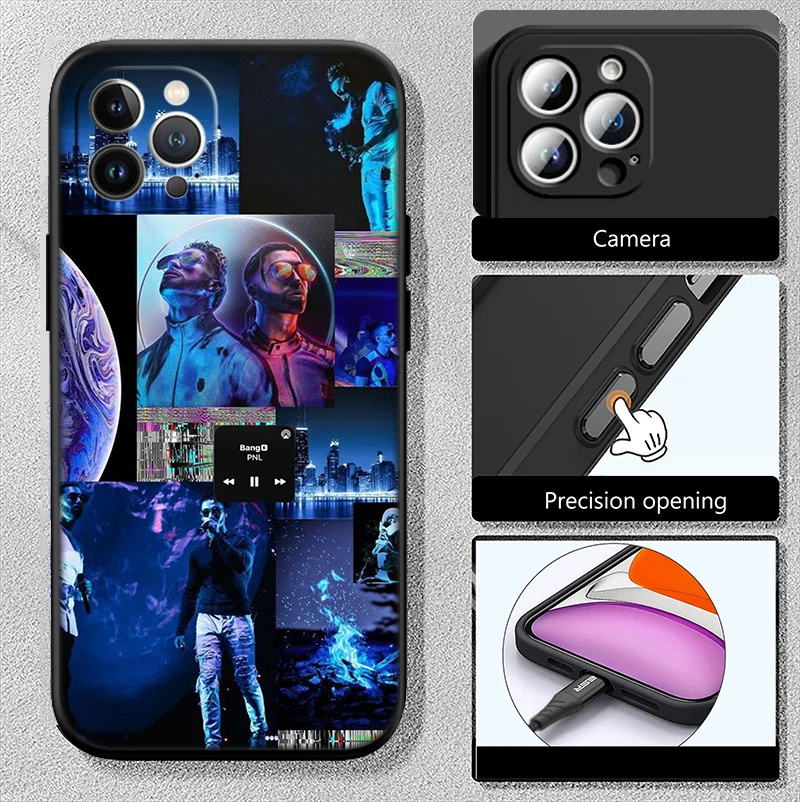 Art PNL New High-End Cell Phones Case for iPhone 16 15 14 13 12 Pro Max Plus Mini