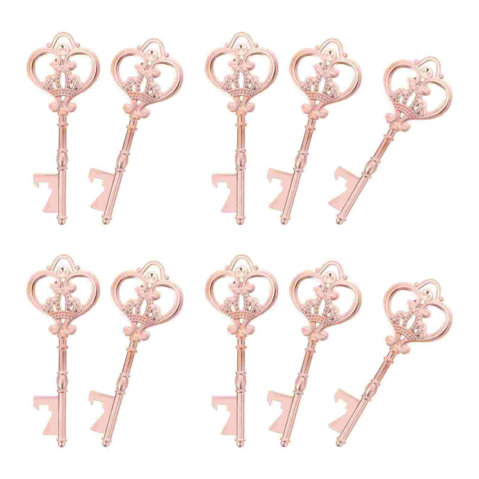 

10Pcs Simple Beer Bottle Opener Beer Bottle Decorative Opener Pendants