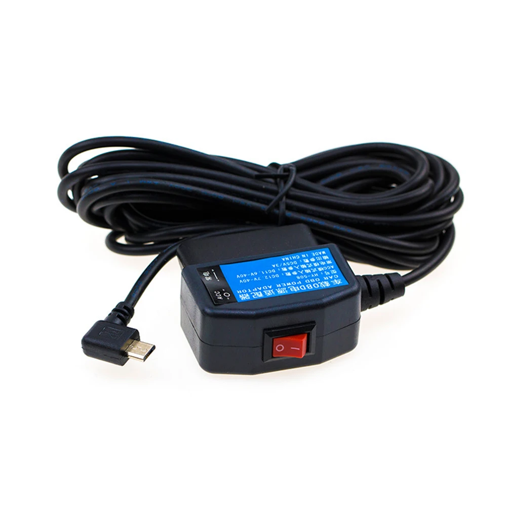 

Adapter USB Car Charger 12V To 11.6V 3.5mm Thickness Low Battery Protection ACC Power Supply Apply For Car DVR