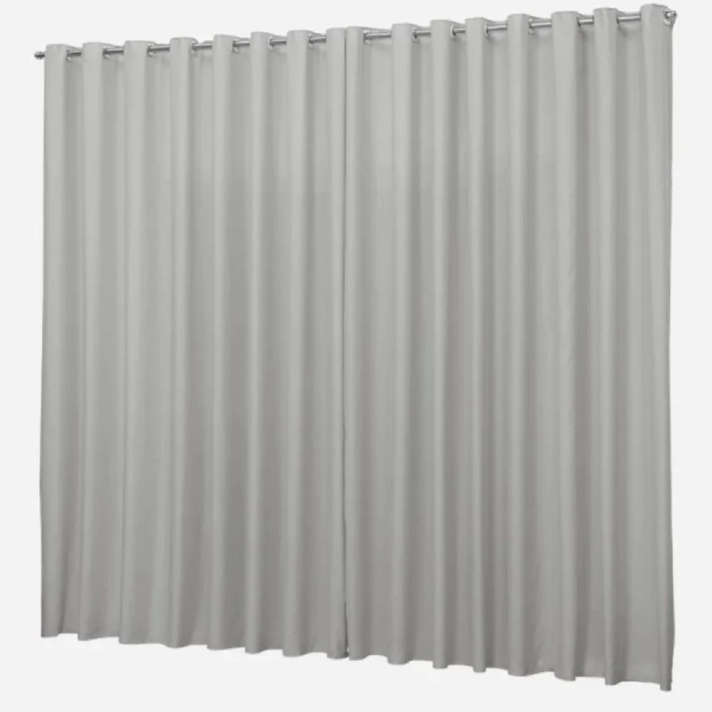 

Rome Curtain 5,00X2,50 With Eyelets For Gray Simple Pam