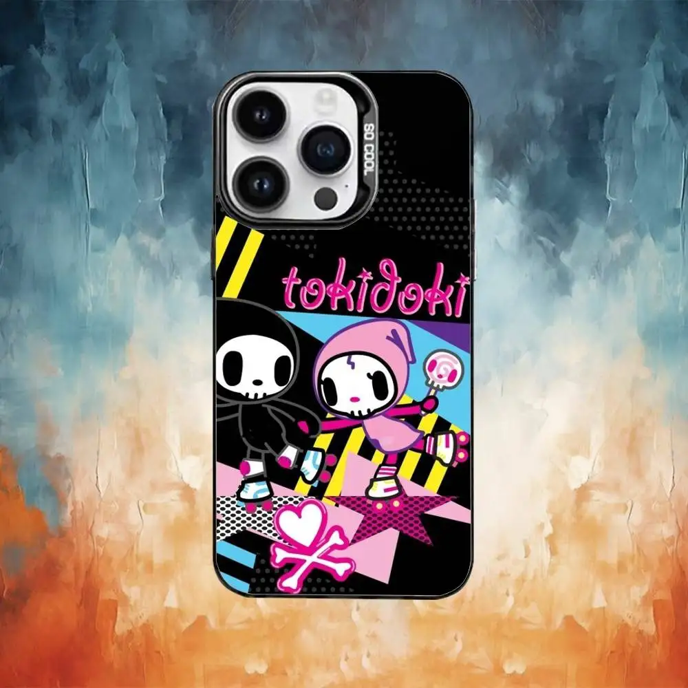 Фото Чехол для телефона T-Tokidoki Comic Art, цвет серебристый, для iPhone 17 16 15 14 13 12 11 Pro Max Plus №4