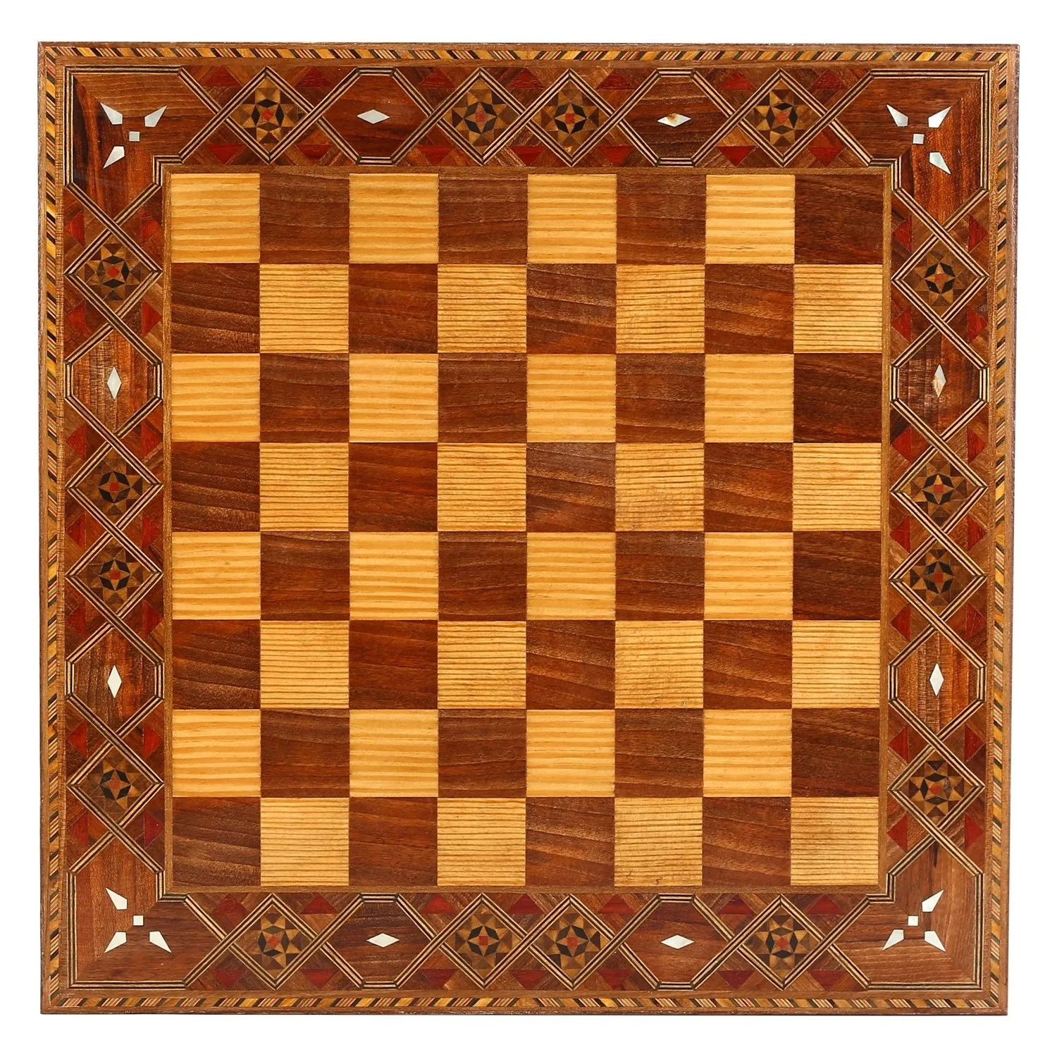 

Gift Home Big size Handmade Solid Wood Chess Board 45x45 Cm Elegant Patterned Handy Bright Surface Hediyelik quality