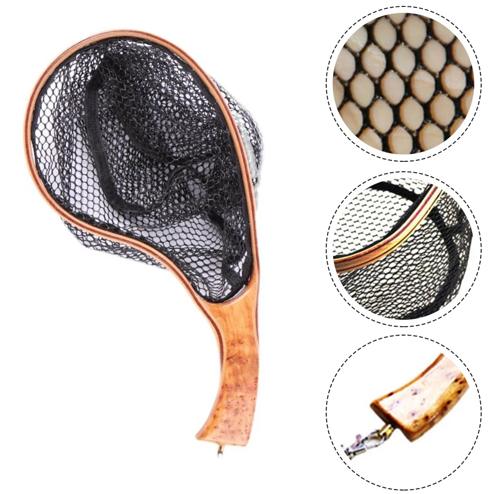 

Release Net Fly Fishing Net Stream Fishing Net For Stream Fishing 120g 35*17*25cm For Fly Fishing High Quality