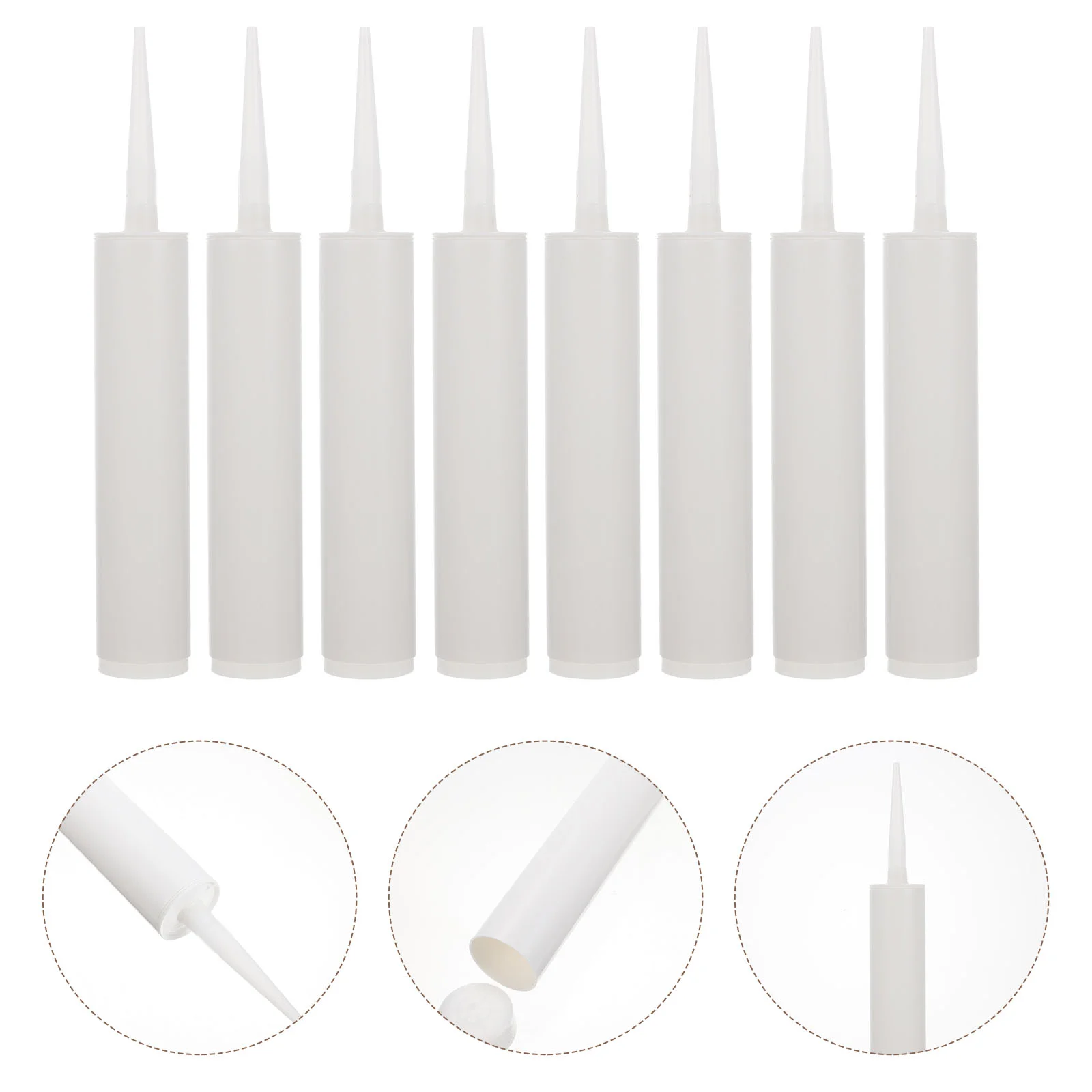 

Floating Object Universal Sealant Tube Caulk Tubes Liquid Glue Refillable Bottle Latex Empty Caulking