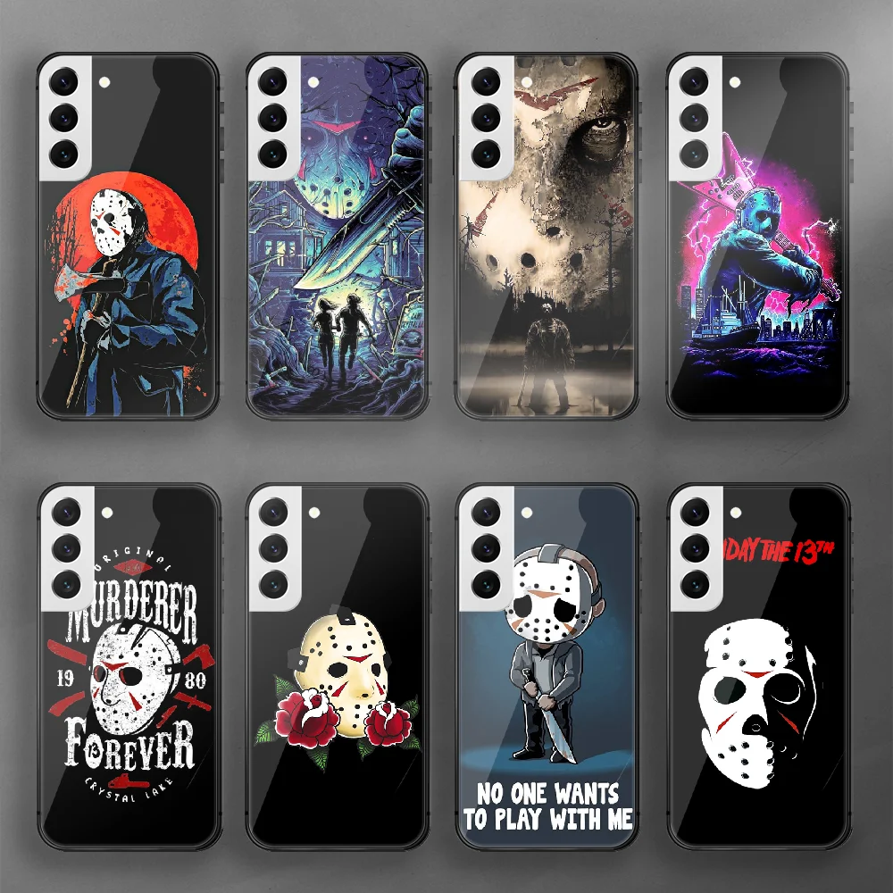 

Friday 13th Jason Voorhees Tempered Glass Phone Case Cover For Samsung Galaxy A S 9 12 13 20 21 22 32 33 Fe 5G Plus Ultra