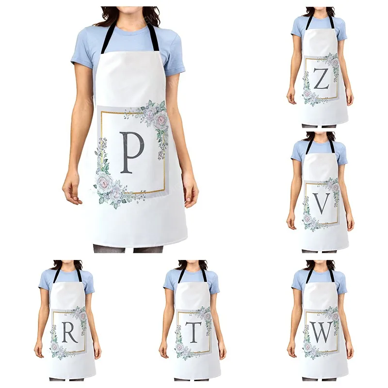 

Женский кухонный фартук в эстетике, детский оригинальный Водонепроницаемый модный фартук для девушек с надписью на заказ, Мужской фартук д...