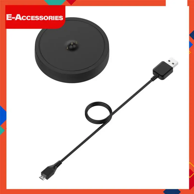 

Audio Charging Base Charger Efficient High Safety Performance Speaker Charger Probe Interface Filter Protection Black