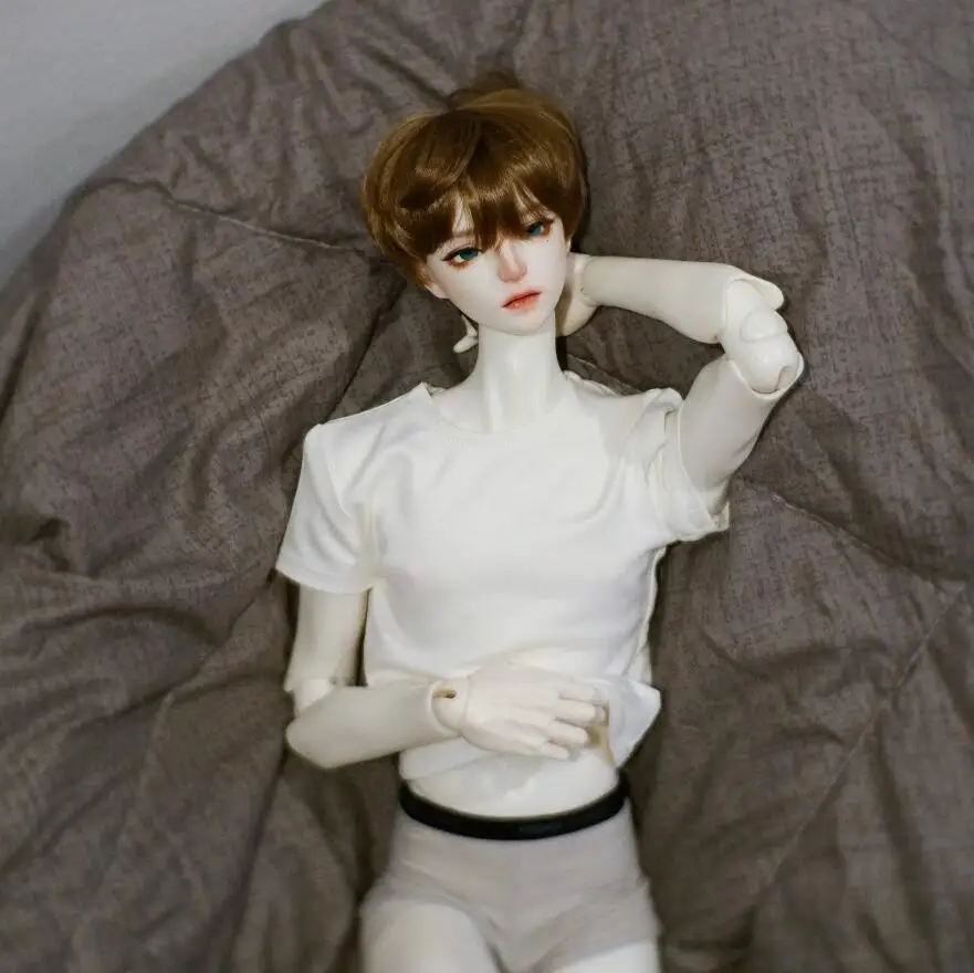 Детская игрушка ручной работы BJD/SD дядя IP-Hid/Eid базовая футболка для отдыха белый