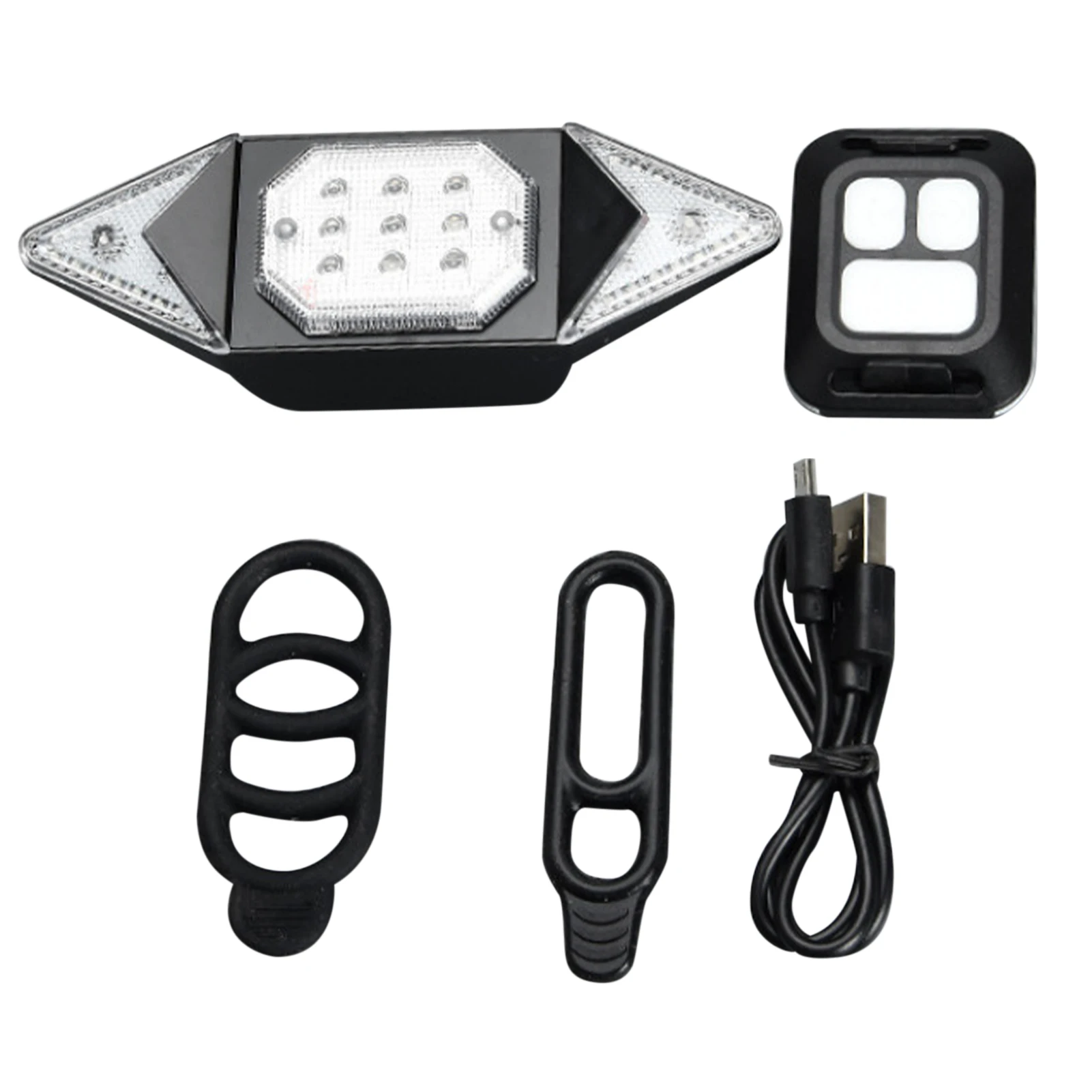 

Велосипедный поворот светильник безопасность для езды на велосипеде дистанционное управление Беспроводная зарядка от USB Предупреждение водонепроницаемые аксессуары индикатор ночной