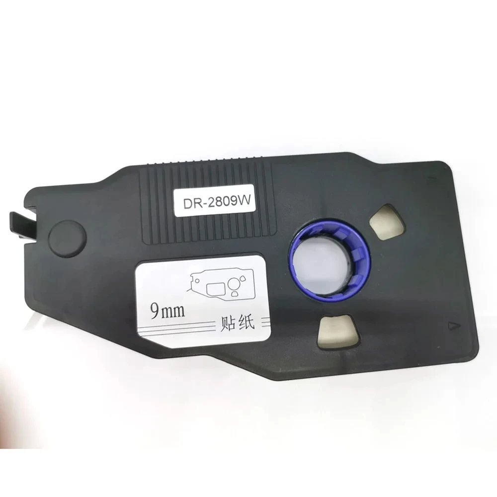 Кассетная лента этикетка 6 9 12 мм x 15 м белая желтая чернильный картридж для