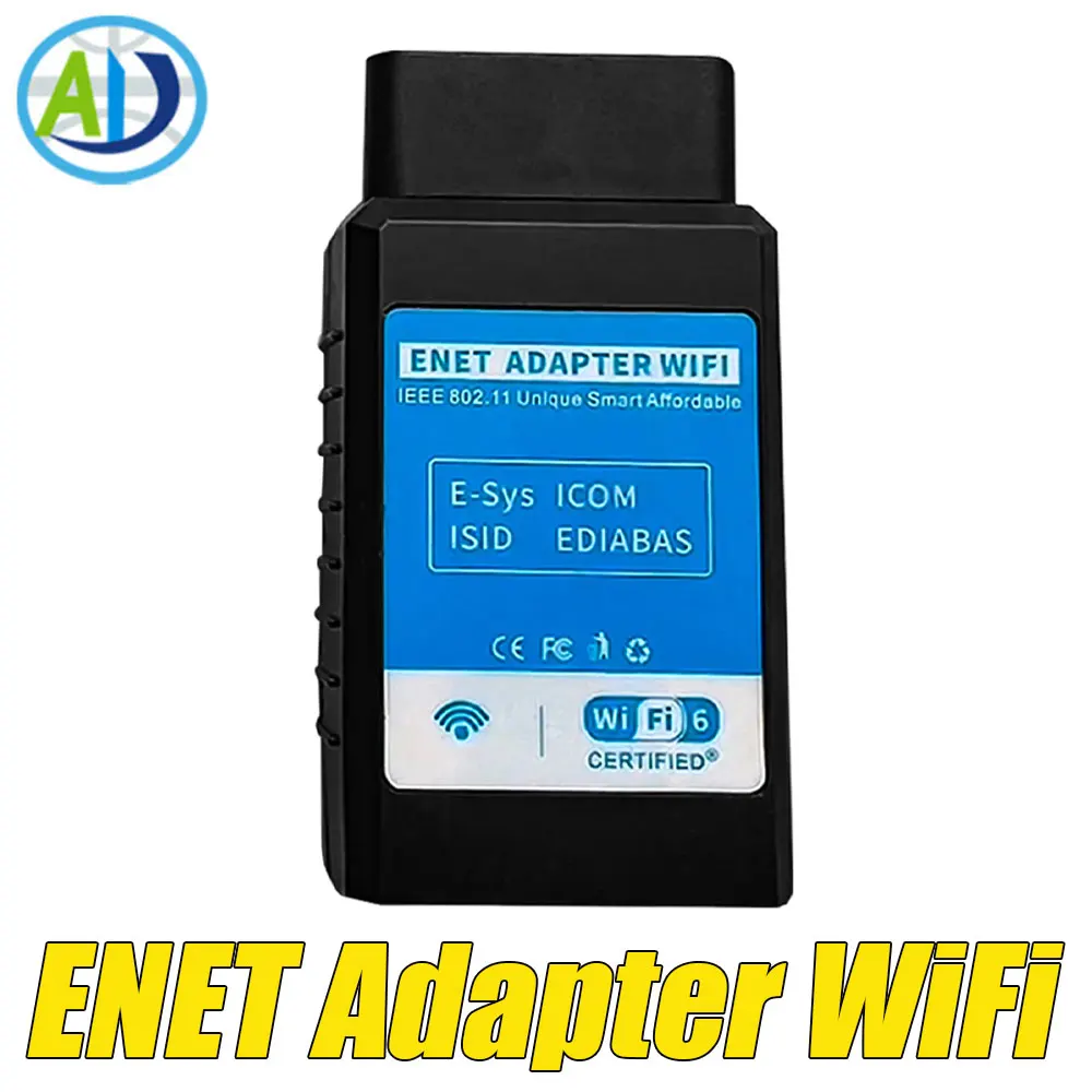 

ENET WIFI для BMW ICOM F/G серии OBD2 Ethernet-кодировочный разъем для BimmerCode/Bootmod3/xDelete/MHD программного обеспечения ENET WIFI сканер