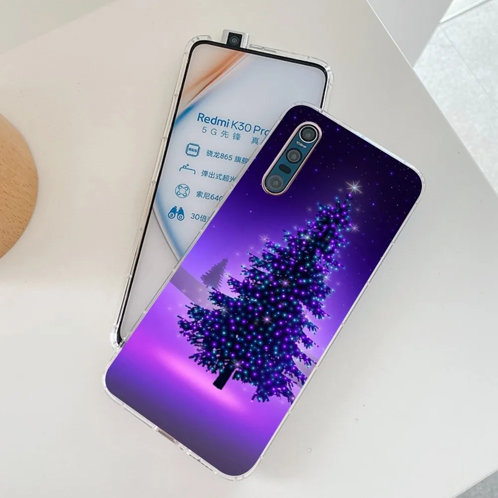 Чехол с рождественской елкой для телефона Samsung S21 A10 Redmi Note 7 9 Huawei P30Pro Honor 8X 10i чехол