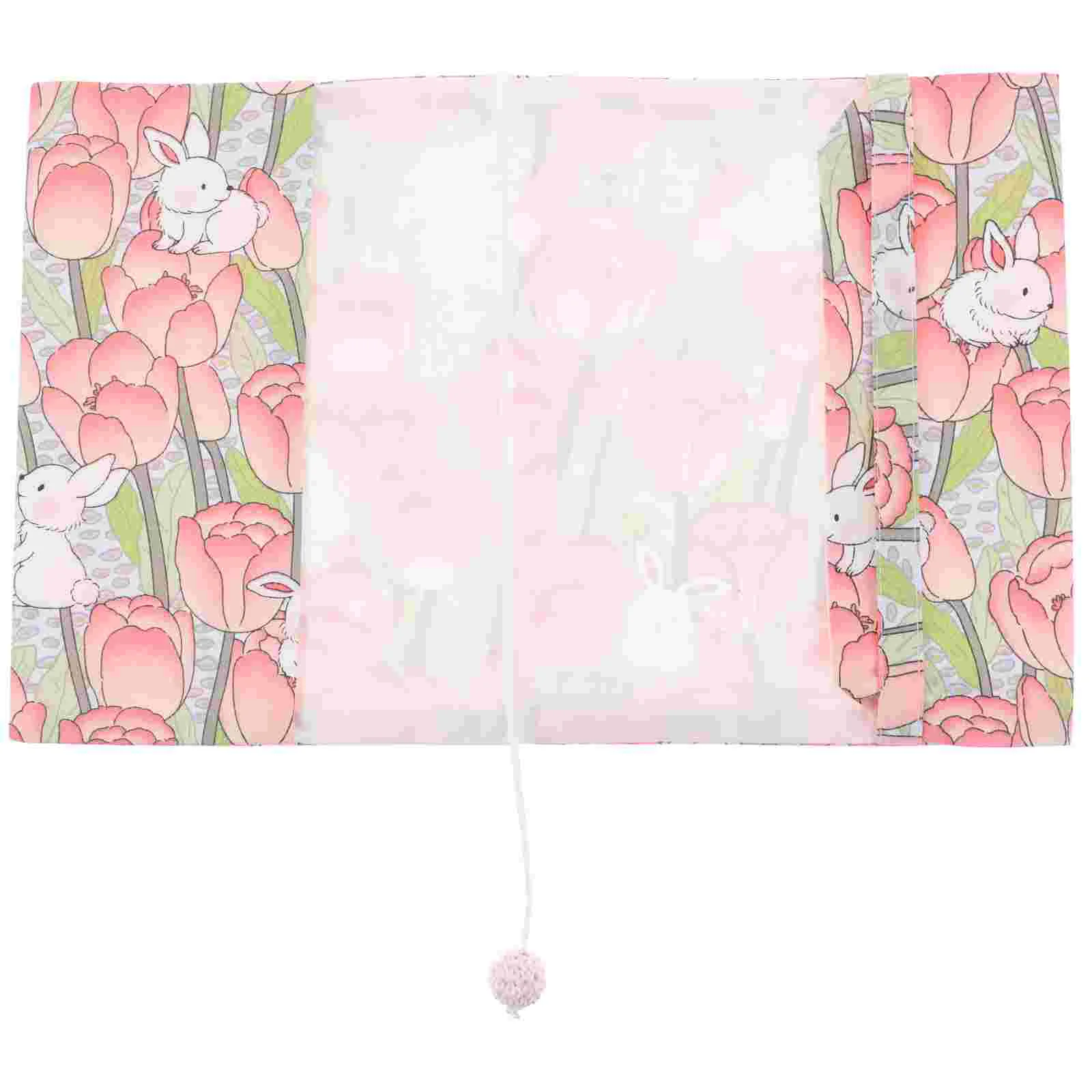 

A5 Cloth Book Bible Gifts Reusable Handmade Book Sleeve Adjustable Book Protector For Notebook Hand Account Book