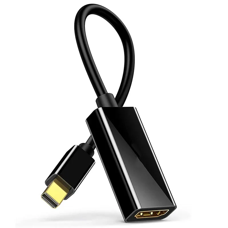 Конвертер Mini DisplayPort DP Thunderbolt от 2 до 1080P HDTV видеокабель для дисплея совместимый с
