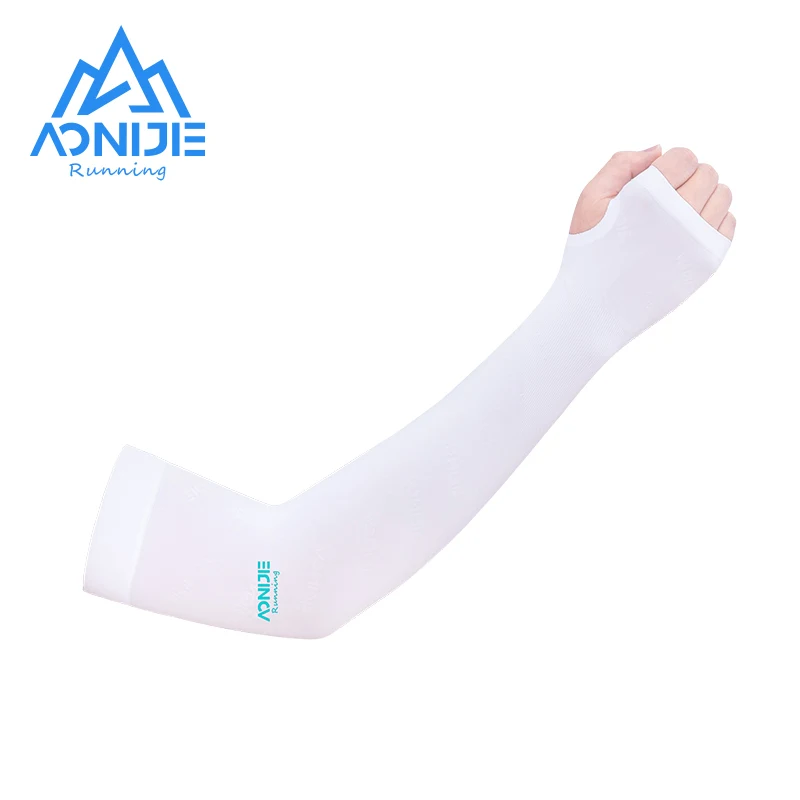 AONIJIE Finger Type Unisex Quick Dry Sunscreen Ice Sleeves Sun-protective Arm Sleeve Oversleeve For Cycling Running E4120