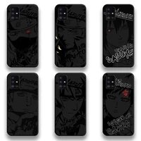 one piece naruto kakashi sasuke gaara phone case for samsung galaxy a52 a21s a02s a12 a31 a10 a20e a30 a40 a50 a70 a71 a51 5g