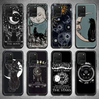 witches moon tarot mystery totem phone case for samsung galaxy s21 plus ultra s20 fe m11 s8 s9 plus s10 5g lite 2020