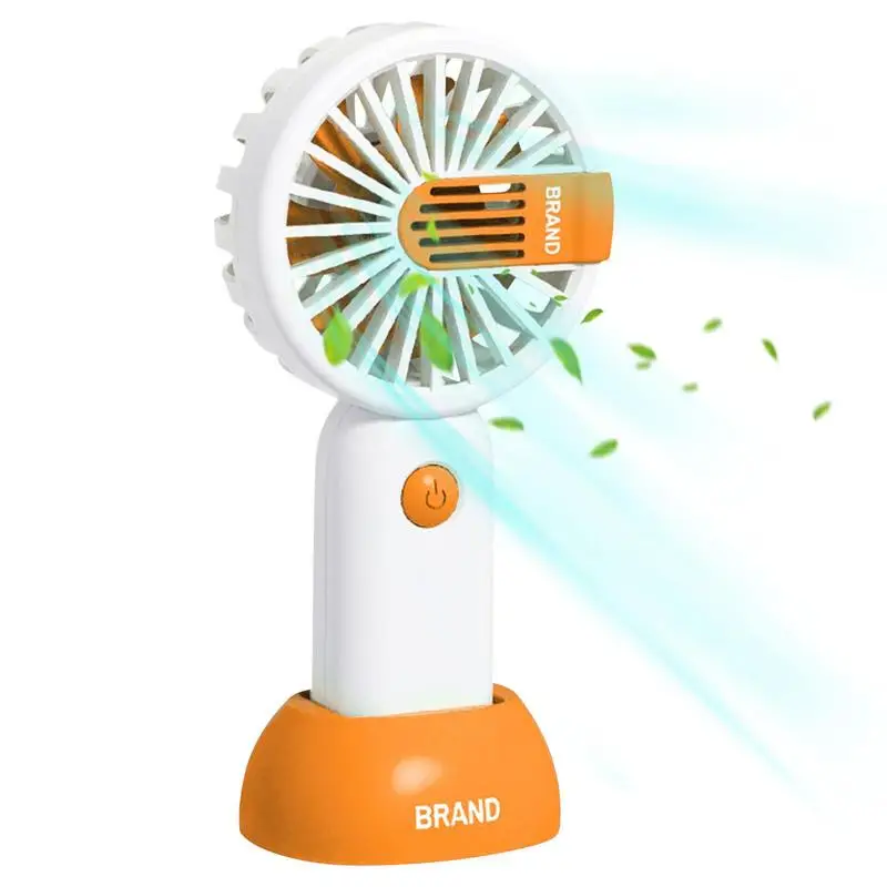

Mini Fan Portable Mini Fan 2-in-1 Small Mute Personal Portable Fan 3 Speed Adjustable USB Rechargeable Fan Powerful Eyelash Fan